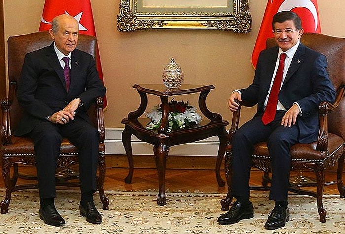 Davutoğlu ile Bahçeli'nin Görüşme Tarihi Belli Oldu