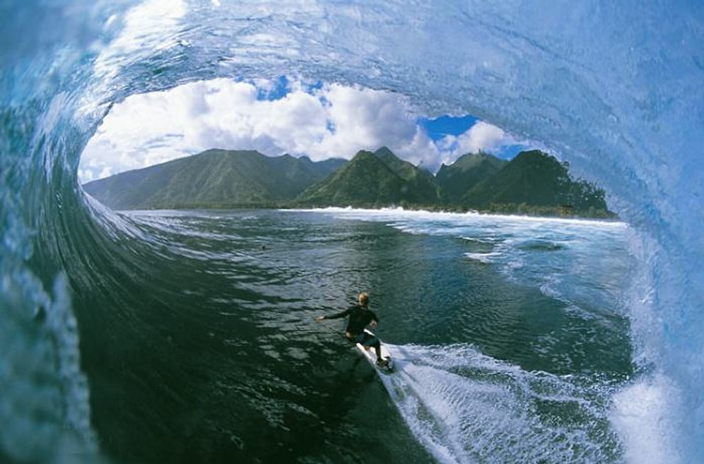 Dünyanın En Büyük Dalgalarının Drone ile Görüntülenmesi