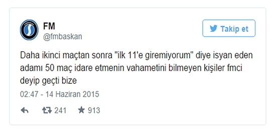 Football Manager Sevdalılarının Duygularına Tercüman Olan Fmbaskan Hesabının 30 Tweeti