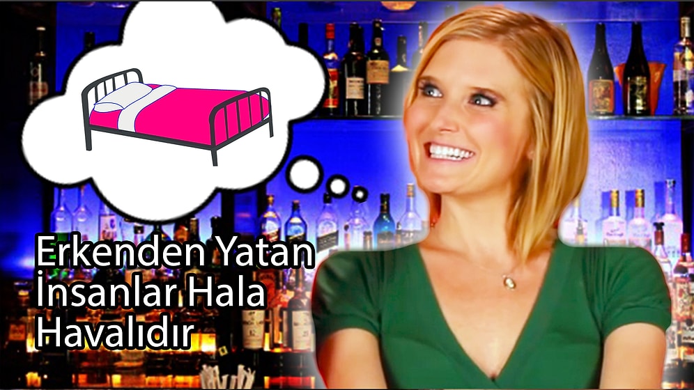 Erkenden Yatan İnsanlar Hala Havalıdır