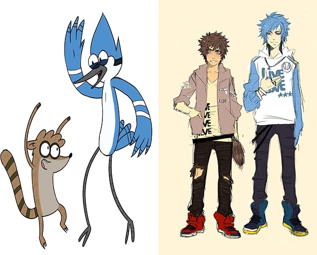 4. Mordecai ve Rigby