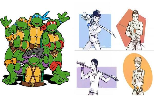 19. Ninja Kaplumbağalar