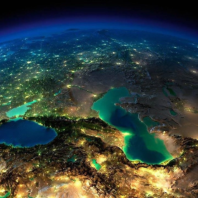 Берега Каспийского моря