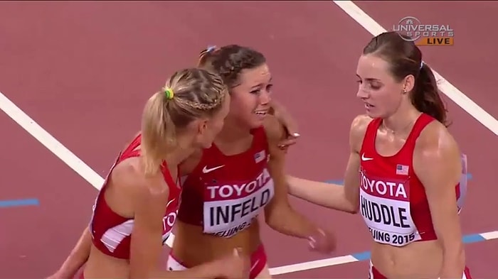 Bitiş Çizgisini Geçmeden Sevinmeye Başlayan Sporcunun Üçüncülüğü Kaptırması