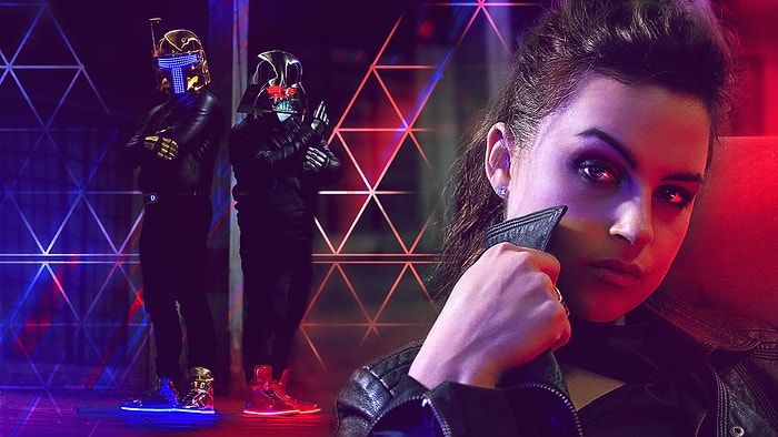 Star Wars ve Daft Punk'ı Çarpıştıran Harika Bir Çalışma: Darth Punk - The Funk Awakens