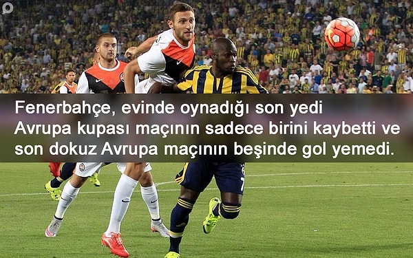 BİLGİ | Fenerbahçe, evinde oynadığı son yedi Avrupa kupası maçının sadece birini kaybetti