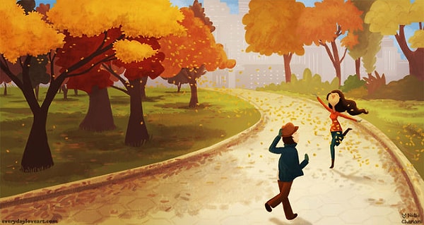 Или когда вы бегаете по парку, как дети.