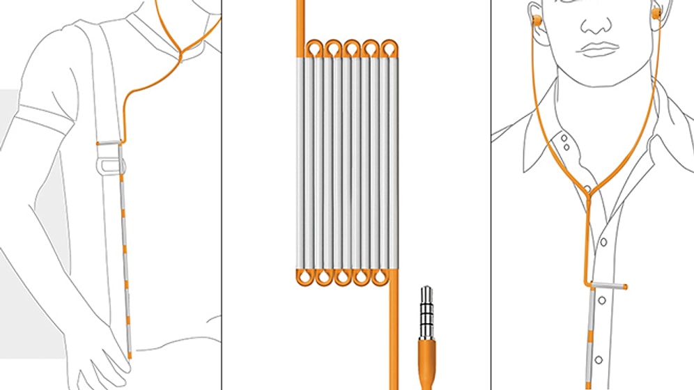 Kablonun Düğümlenme Sorununa Son Veren Kulaklık