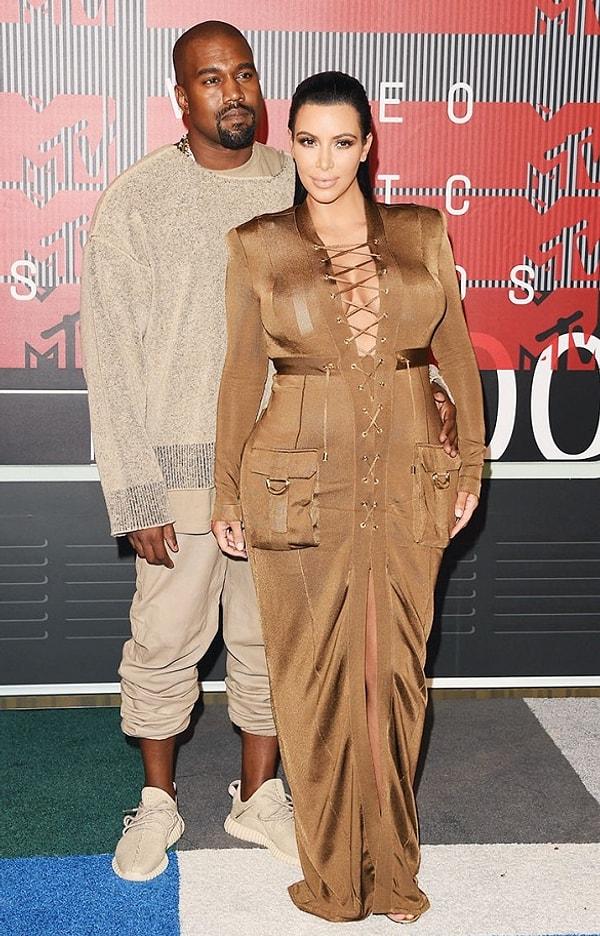 3. Kanye West ve Kim Kardashian West