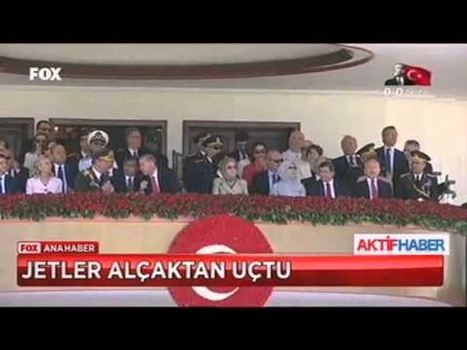 Jet 20 Metre Üstünden Geçti, Erdoğan'ın Yüreği Ağzına Geldi