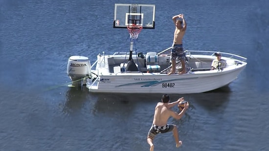 Basket Atma Konusunda İmkansızı Başarmış Birbirinden Yetenekli İnsanlar