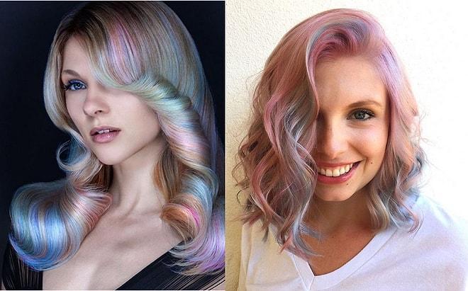 İlhamını Taştan, Enerjisini Sizden Alan Yeni Trend: Opal Renk Saçlar!