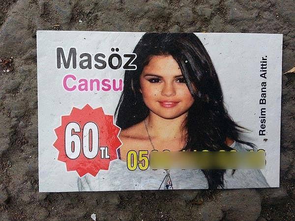 4. Selena Gomez'in Cansu takma adıyla masözlük yaptığını biliyor muydunuz?