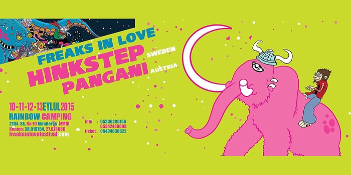 Psychedelic Müzik Festivali Freaks in Love 10 Eylül'de Başlıyor