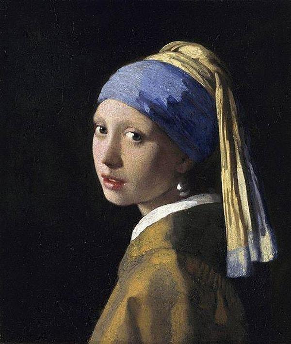 7. İnci Küpeli Kız (1665)