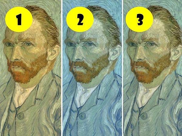 Son soru! Hangisi gerçek Van Gogh portresi?