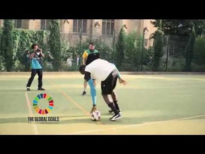 Usain Bolt'dan Baş Döndürücü Penaltı Atışı!