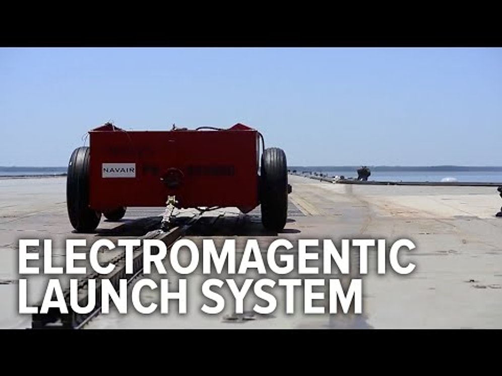 Uçak Gemilerindeki Elektromanyetik Fırlatıcıyı İzleyin