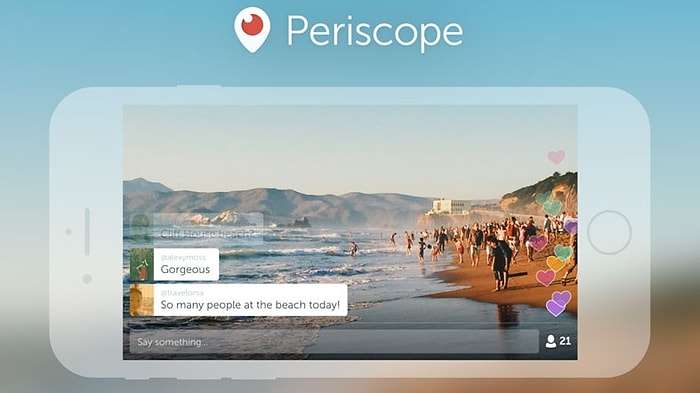 Periscope Artık Yatay Yönde Canlı Yayınları Destekliyor