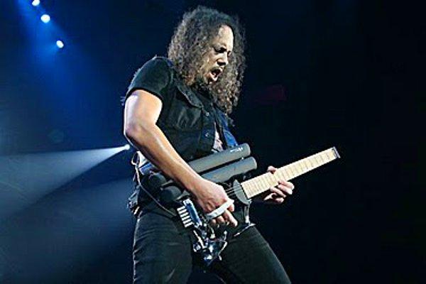 12. Kirk Hammett'ın Teuffel Birdfish gitarı