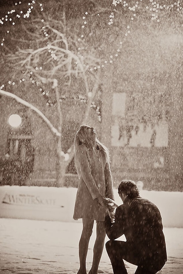 17. Under snow