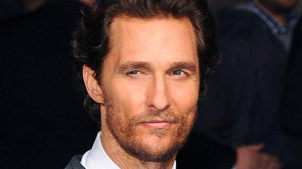 7. Matthew McConaughey - Uyuşturucu madde bulundurma.