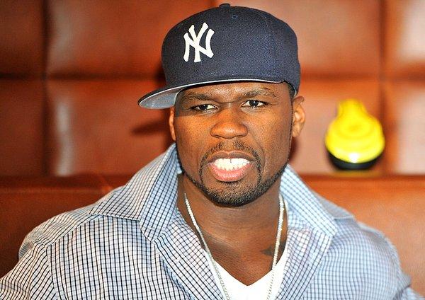 9. 50 Cent - Uyuşturucu satıcılığı, saldırı, darp.