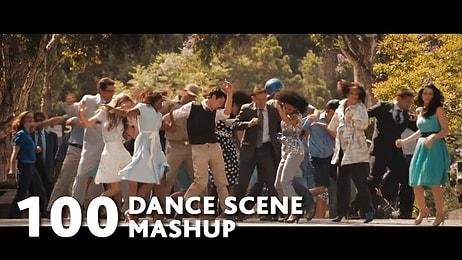 100 Filmin Dans Sahnelerinin Birleşimiyle Ortaya Çıkan Alternatif 'Uptown Funk' Klibi