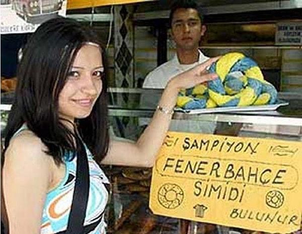 1. Fenerbahçe simidi başka bir simittir, adı konamaz.