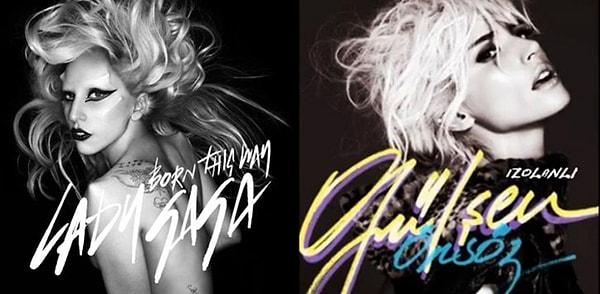 7. "Önsöz" kapağı da Lady Gaga'nın "Born This Way" albüm kapağına benzetilmişti.