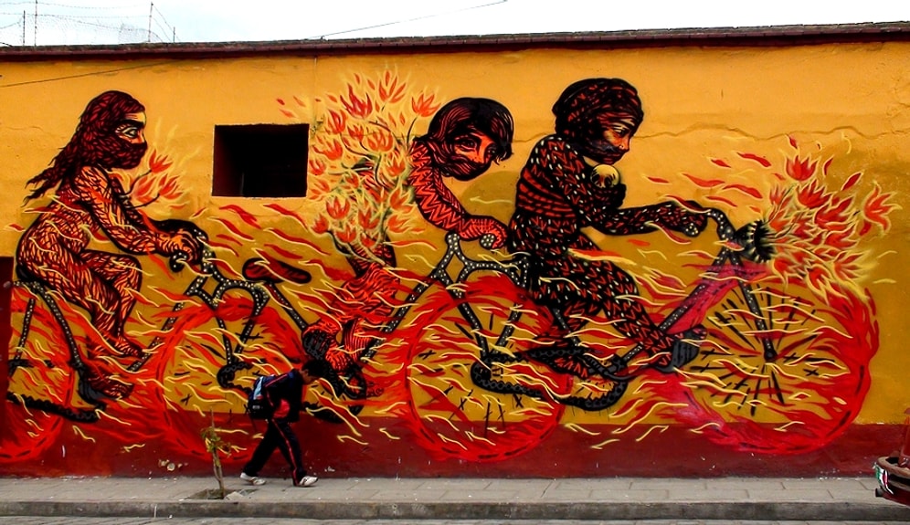 Kolombiyalı Sokak Tanrıçası Bastardilla'nın Adaletsizlik Karşıtı 25 Etkileyici Eseri