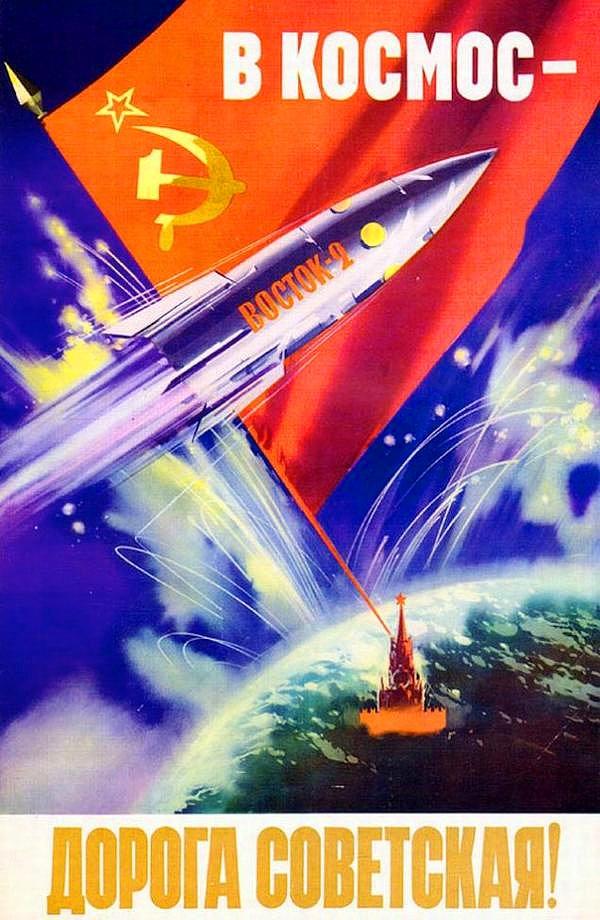 6. "Uzayda çizilen yol Sovyet’tir!"