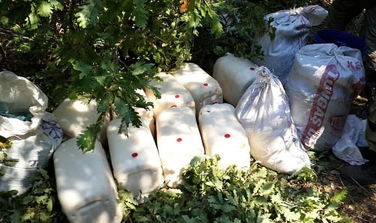 Tunceli'de 4 Ton Patlayıcı Ele Geçirildi