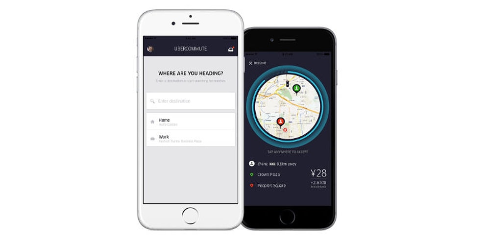 Uber Yeni Araç Paylaşım Uygulamasını Önce Çin’de Duyurdu