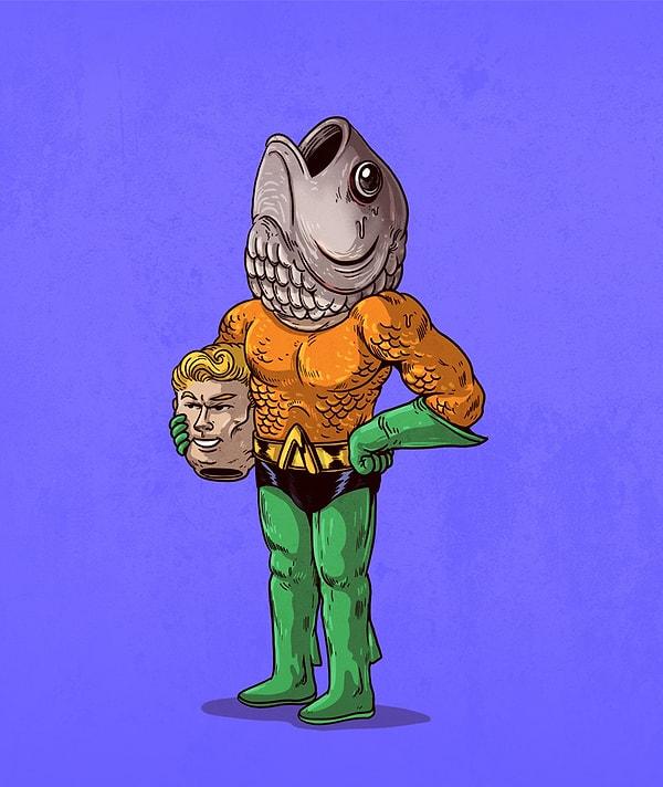 6. Aquaman maskesiz