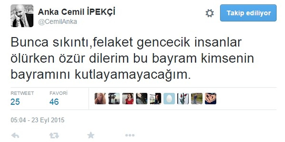 Kutlayanından Kutlamayanına Ünlülerden Bayram Tweetleri