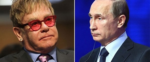 Ve sonunda Elton John'un isteği gerçekleşti. Putin, gerçekten kendisini aradı.