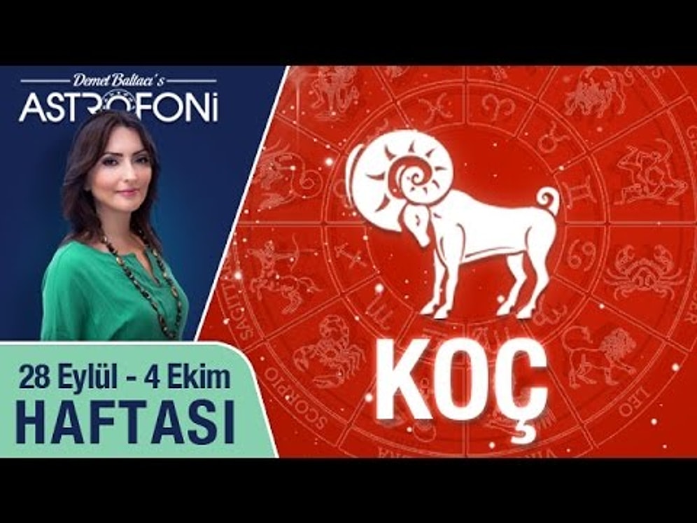 28 Eylül- 4 Ekim  2015 Haftalık Burç Yorumu Videoları