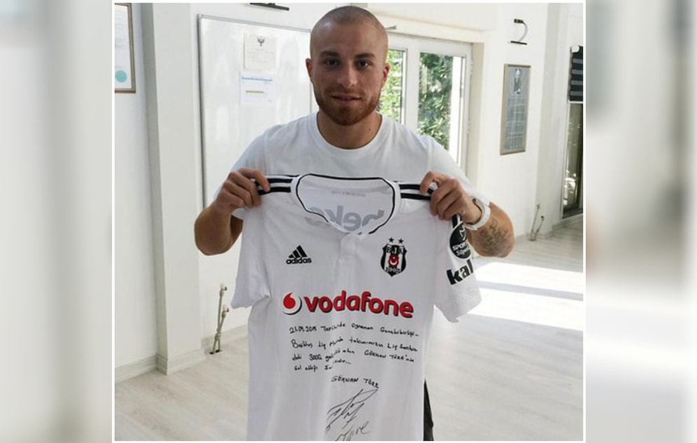 Gökhan Töre'nin Forması Müzede