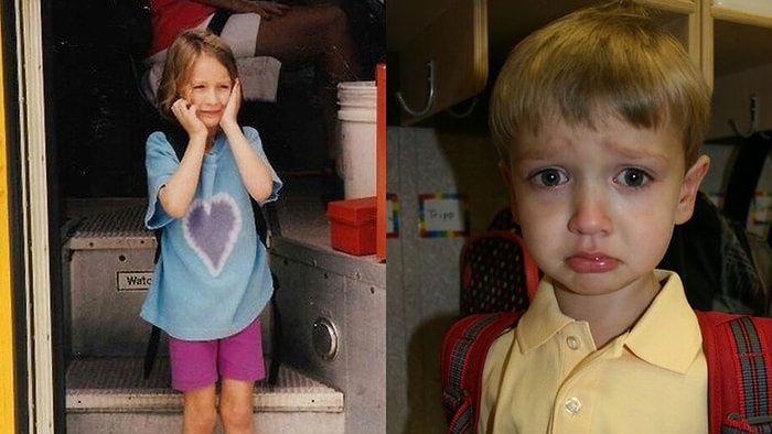 Okulun İlk Günü İçin Çok Heyecanlı Olan Çocuklar