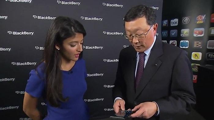 BlackBerry CEO’sunun Android’li BlackBerry ile İmtihanı