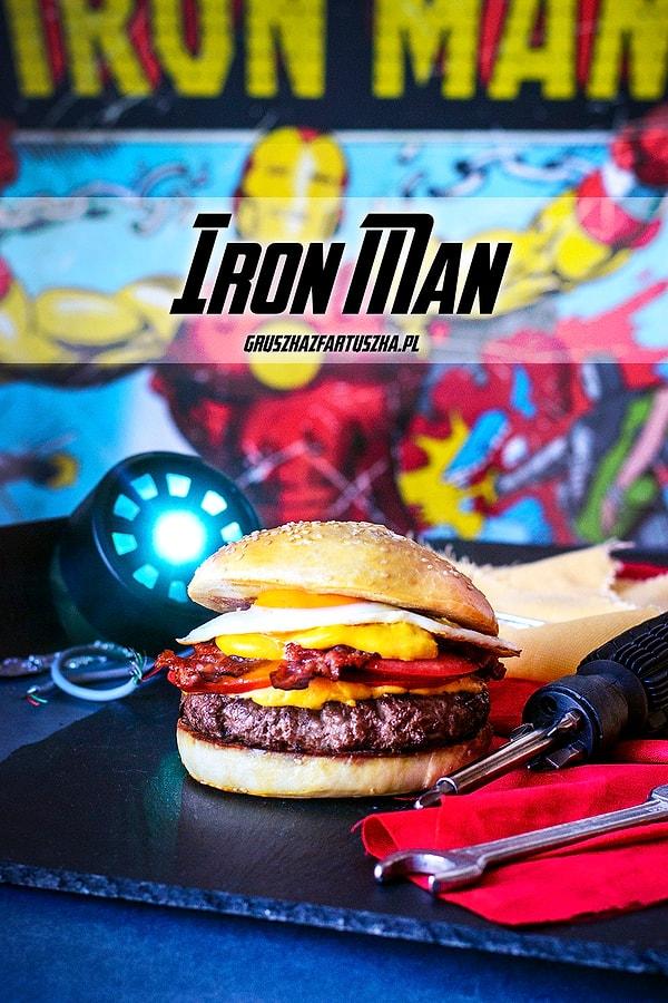 12. Yumuşaklığına şaşacaksınız "Iron Man" burger.