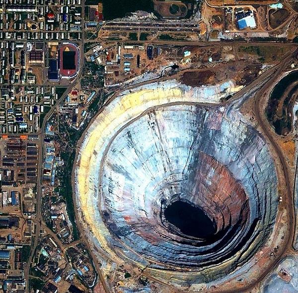 3. Doğu Sibirya elmas madeni