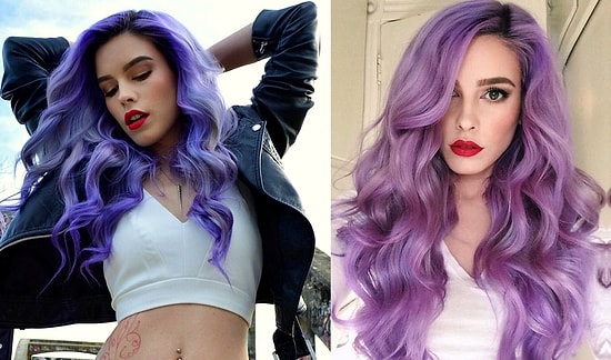 Kadın Erkek Demeden Herkesi Kendine Aşık Eden Renkli Saçlı Kadın: Lauren Calaway!