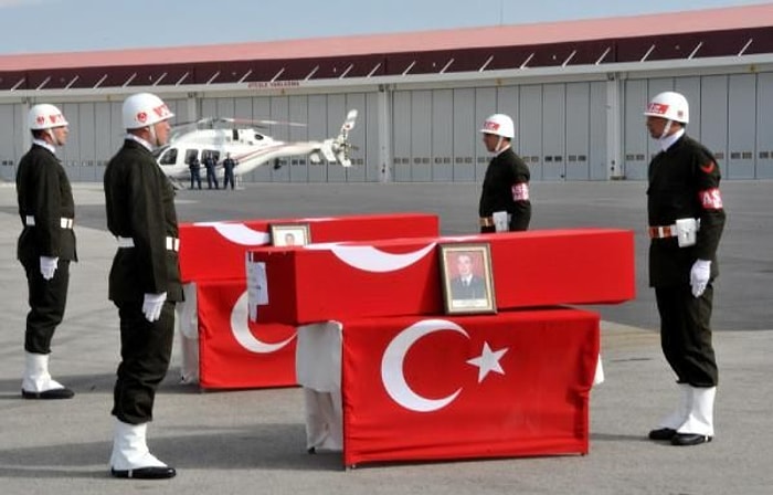 Hakkari ve Batman'da Şehitler Son Yolculuklarına Uğurlandı