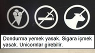 Sağa Sola Asılmış Garip Yasak Levhalarına Yapılmış 15 Komik Yorum