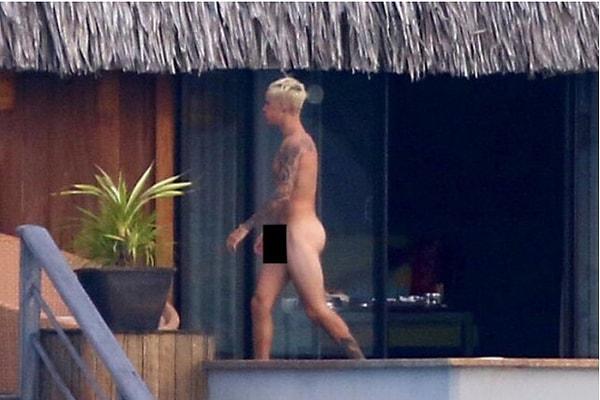 Görüntüleri kimin sızdırdığı bilinmese de, konu Bieber ve çıplak görüntüleri olunca sosyal medya haliyle çıldırdı.