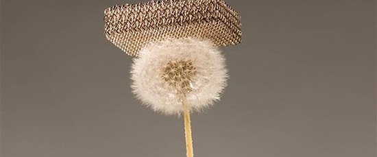 Dünyanın En Hafif Metali "Microlattice"