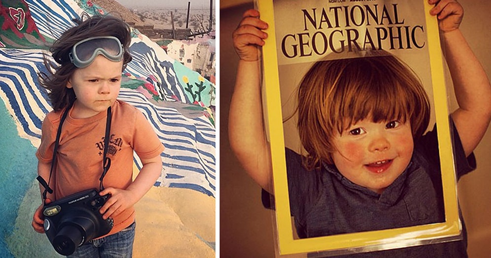 Instagram'ın En Genç Yeteneğiyle Tanışın: Fotoğrafçı Babanın Fotoğrafçı Oğlu