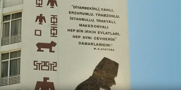 5. Dolmuştan indiğinde gördüğü ilk manzara Atatürk'ün bu anlamlı sözü olur.
